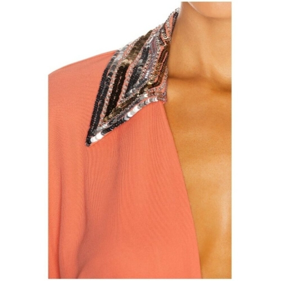 Dundas Long Sleeve Cinched Gown Size S - Picture 5 of 16